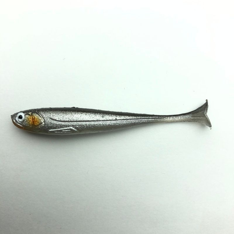 Fishing Lure Imakatsu Worm Huddle Fly 2.5 inch Real Color Eco S-208 Half Skelet