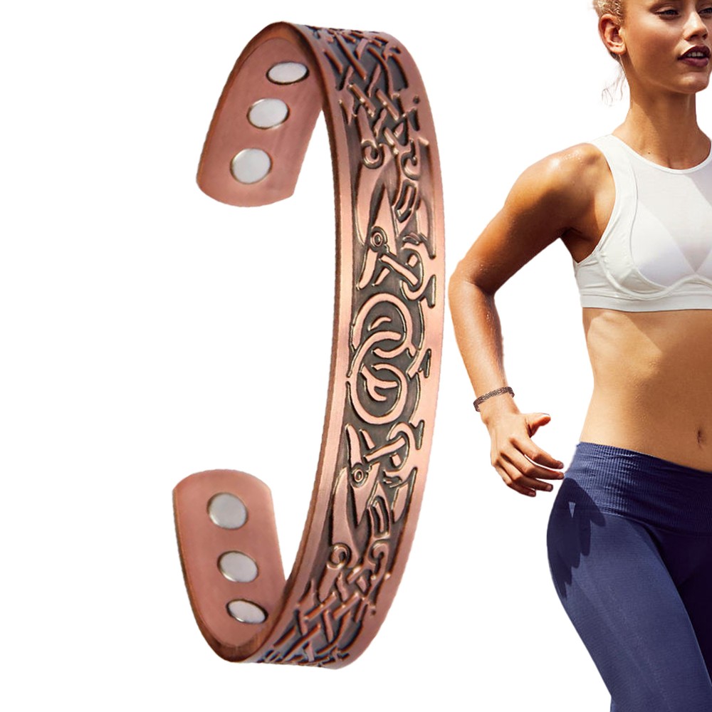 Магнитный браслет из чистой меди для облегчения боли при артрите браслет лечебная терапия подарок