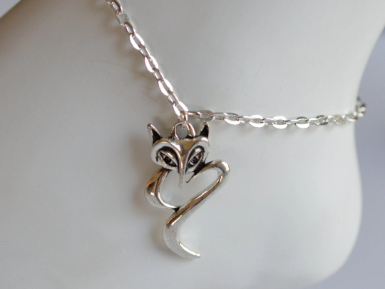 Hot Wife Swinger Anklet for Threesomes in Silver MFM FMF