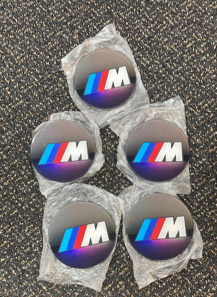 Set of  5 BMW M Series Drink Coasters Black. A+++ Quality.