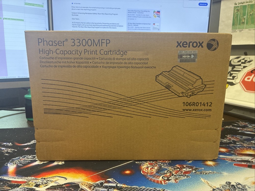 Xerox 106R01412 Phaser 3309MFP High-Capacity Black Toner