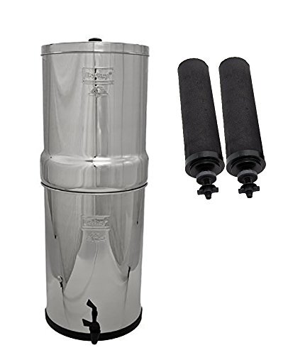 Crown Berkey Water Filtration System with 2 Black Berkey Filters