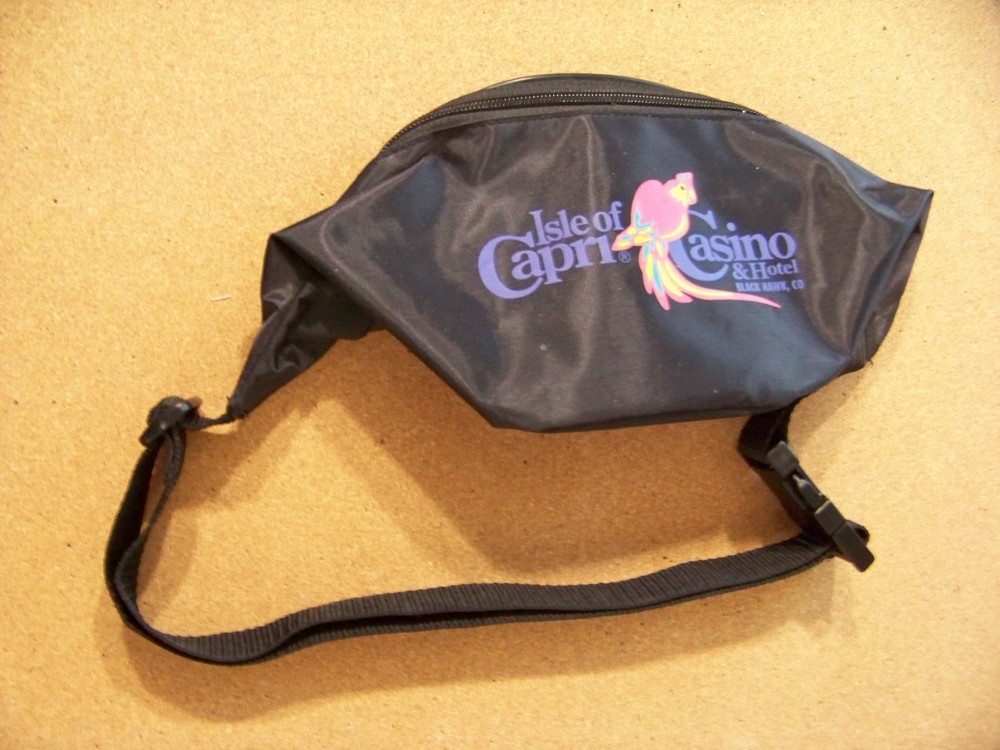 Colorado Rockies Isle of Capri Casino & Hotel zippered adjustable fanny pack bag