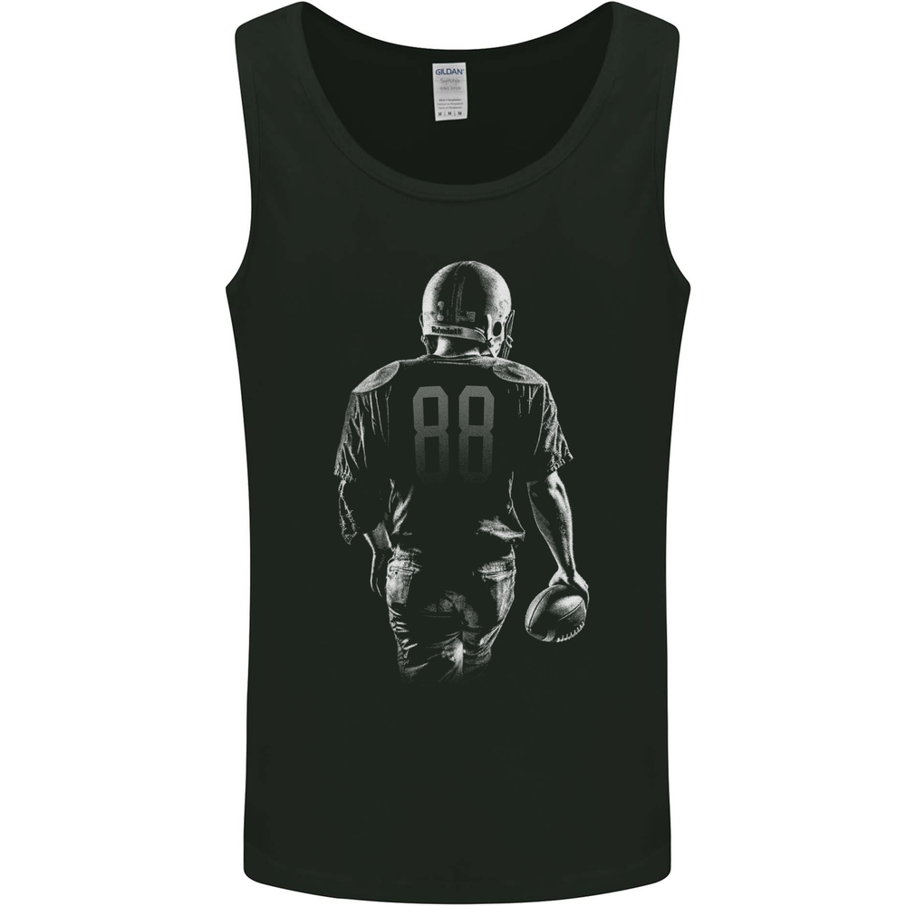 American Football Player Mens Vest Tank Top