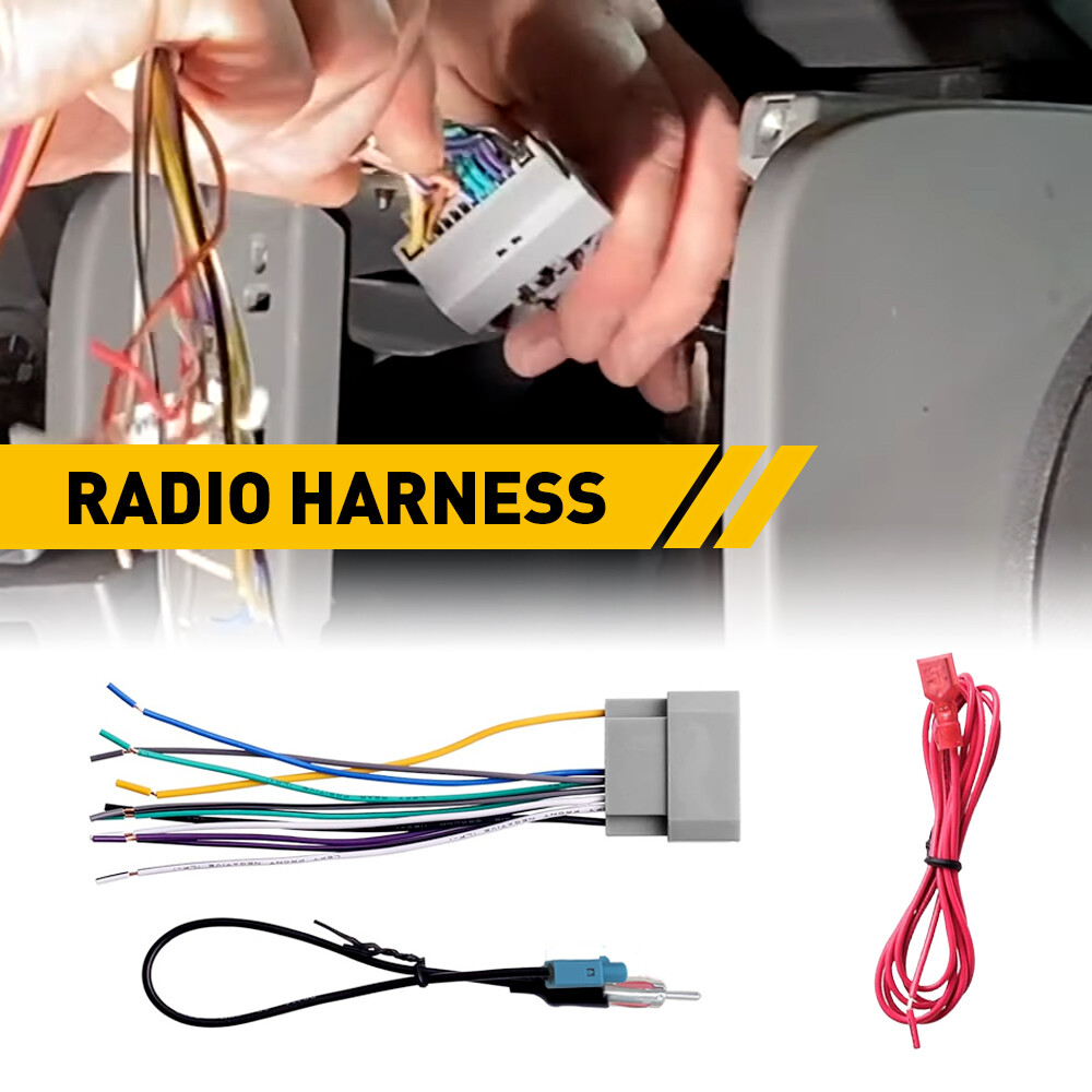 Dodge Grand Caravan Stereo Wiring Harness & Antenna Adapter