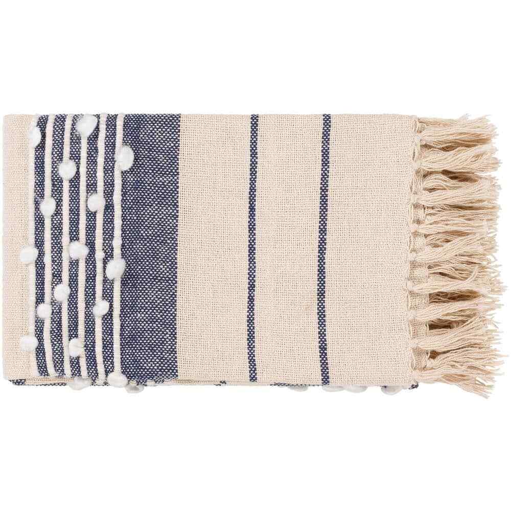 Liandri Blue Throw Blanket