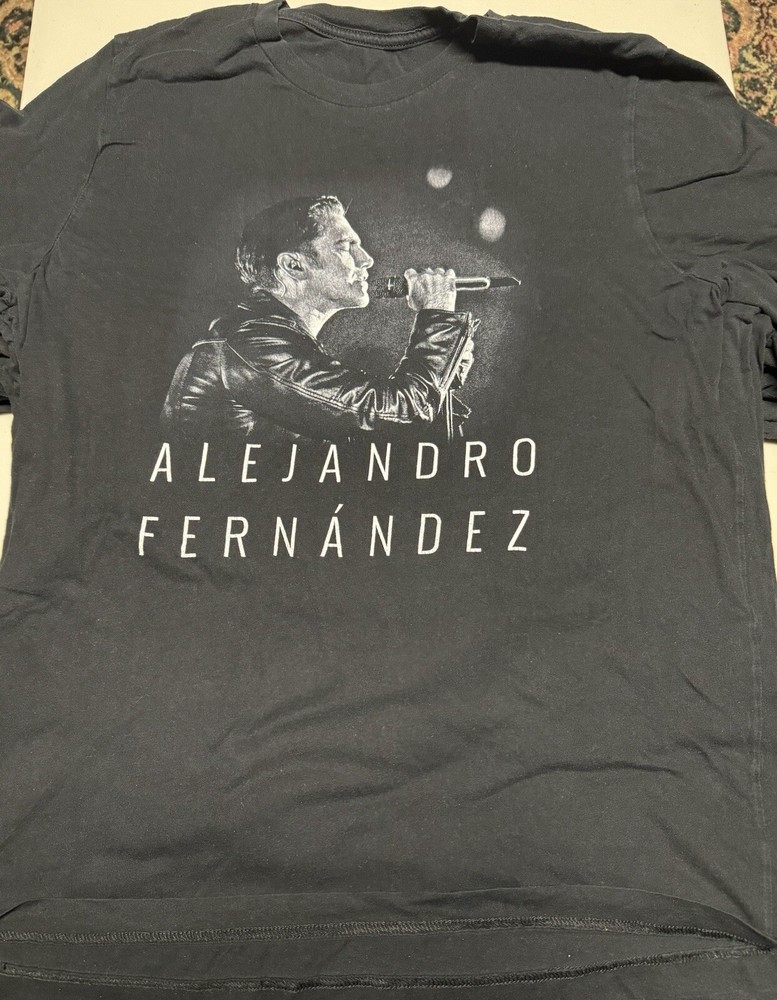 concert tour t-shirt Alejandro Fernandaz