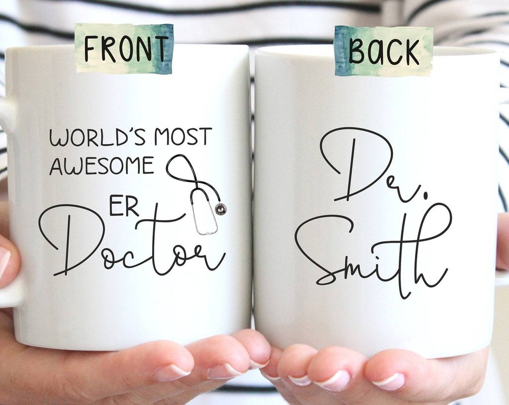 Worlds Most Awesome ER Doctor Mug - Perfect Gift for ER Doctors