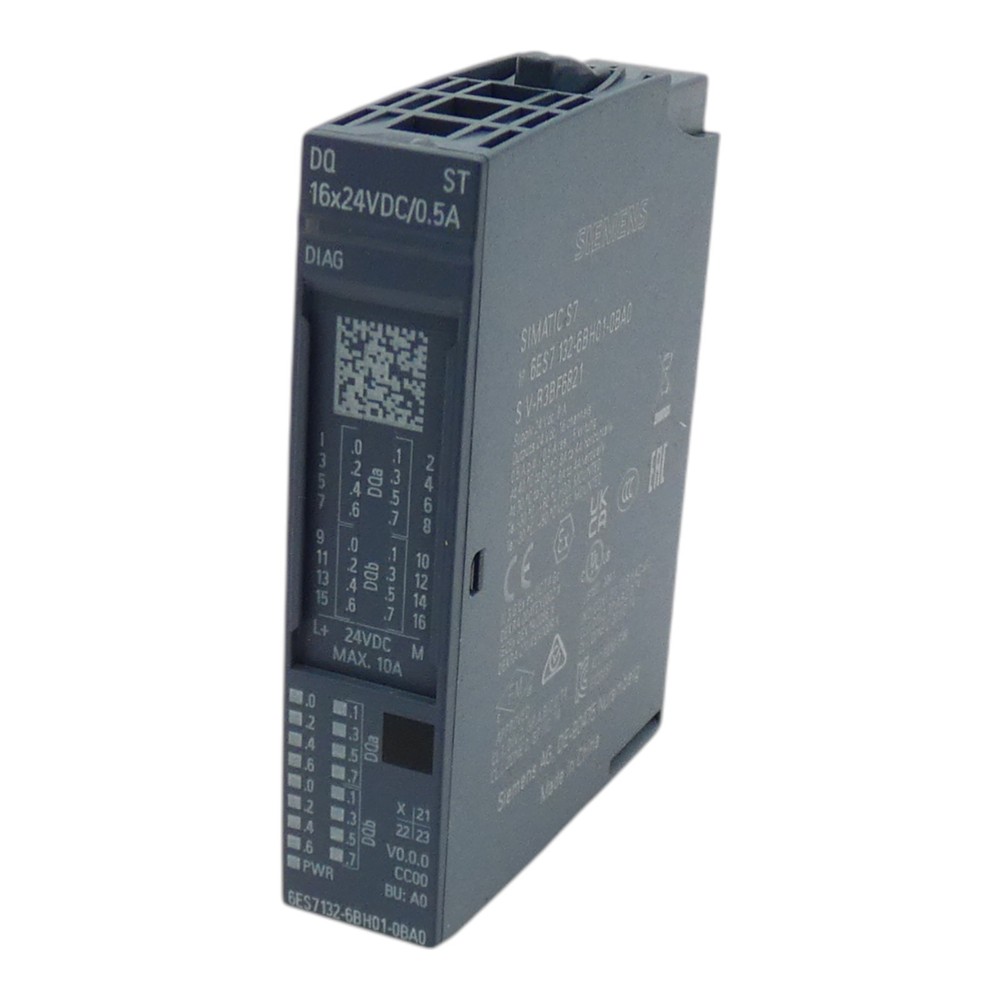 Siemens SIMATIC S7 6ES7132-6BH01-0BA0 E:20 V0.0.0 Digital Output -Unused-