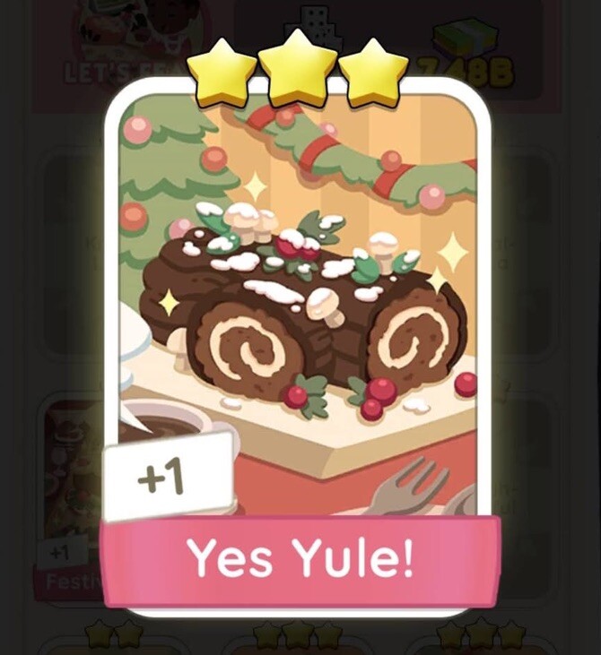 Yes Yule! - Monopoly Go - Sticker - 3Star⭐️