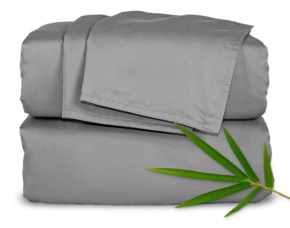Queen Sheets by , Genuine 100% Organic Viscose Derived from Bamboo Bed Sheet ...