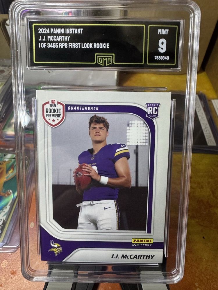 2024 Panini Instant RPS First Look #RPSFL-8 J.J. McCarthy Rookie Card