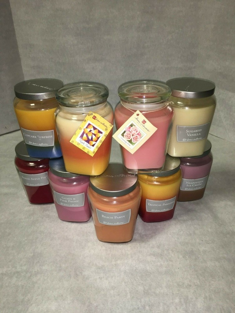 Extra Large Scented Candles in Glass Jars Home Interiors LIMITED TIME-image