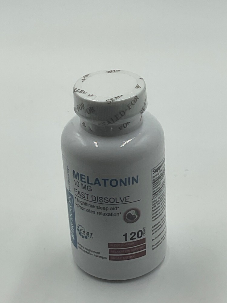 Bronson 10mg Fast Dissolve Melatonin Cherry 120ct Sleep Support
