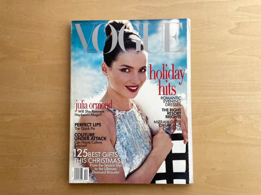 Vogue US December 1995 Irving Penn Shalom Kirsty Trish 350 Pages Steven Meisel