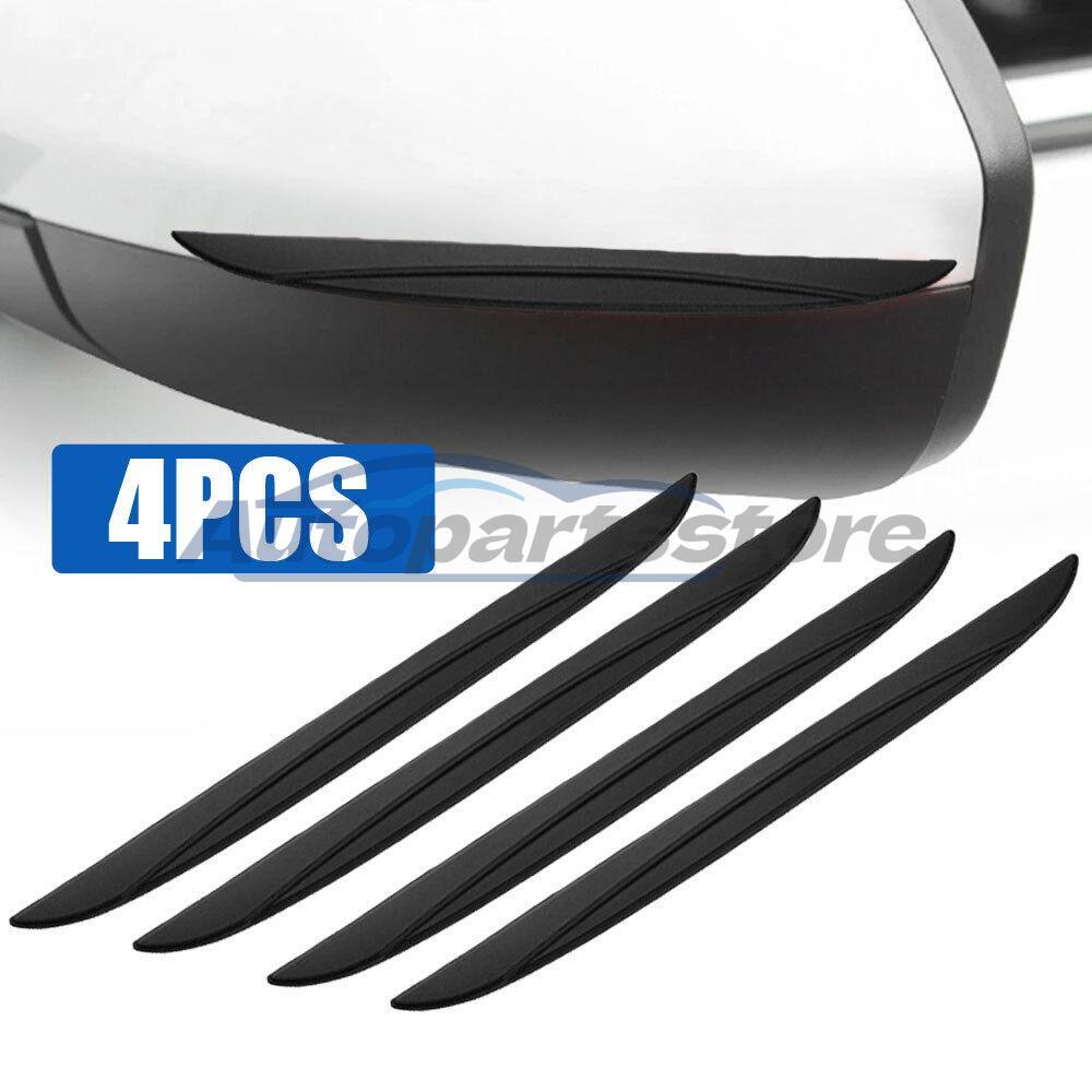 4pcs Car Door Bumper Guard Edge Anti-Scratch Protector Strip Sticker Accessories