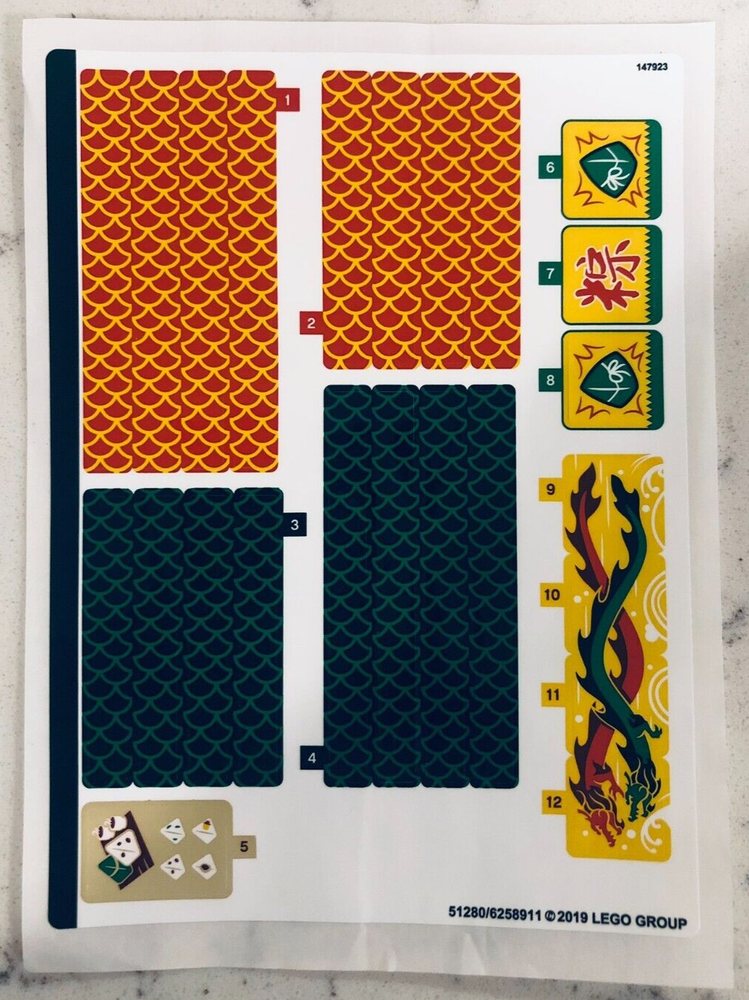 LEGO Seasonal Dragon Boat Race Building Kit 80103-image