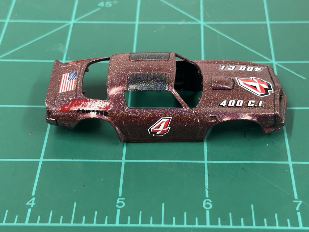 Custom Painted Trans Am Tyco HO Slot Car Body  Works On AFX & Lifelike Track
