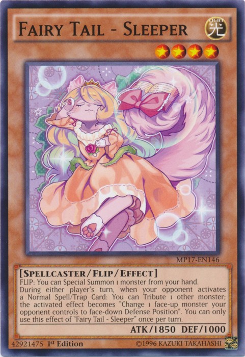 Fairy Tail Sleeper MP17-EN146 Common 1st Edition Lightly Played