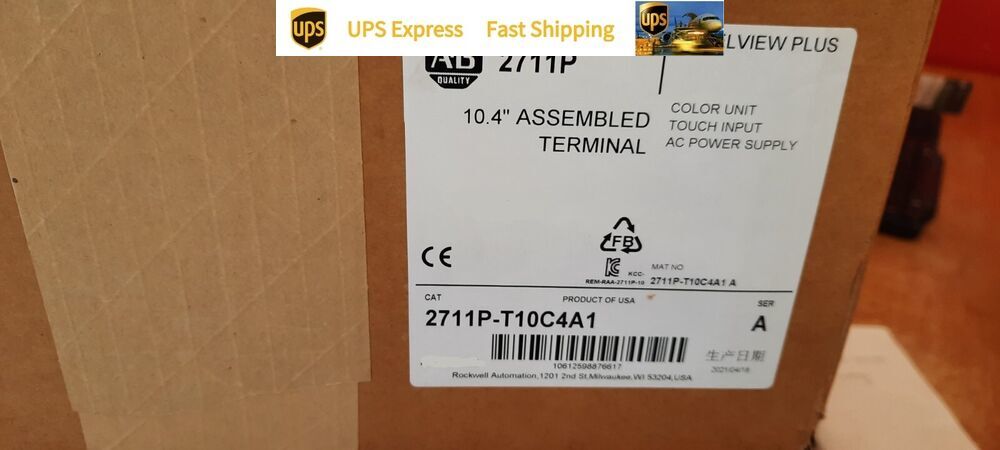 2711P-T10C4A1 New Factory Sealed AB 1 YEAR WARRANTY FAST DELIVERY 1PCS VERY GOOD-image