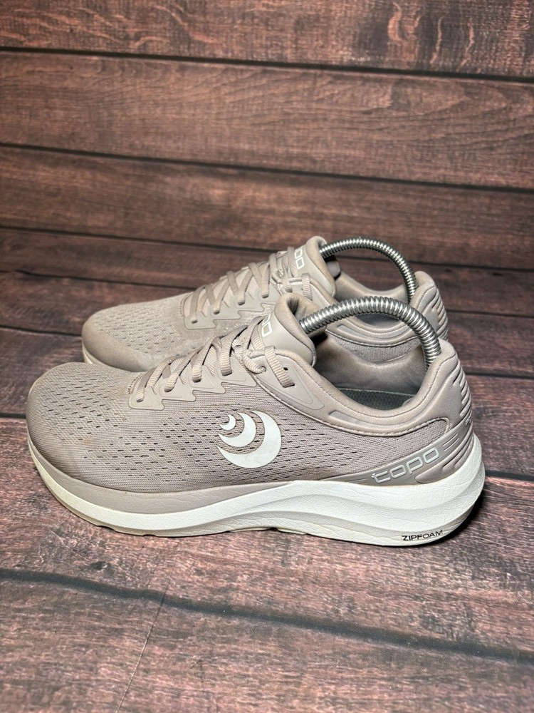 Topo Athletic Phantom 3 Women's Road Running Shoes Size 9.5 Grey/Stone