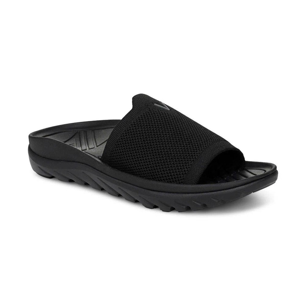 FLASH SALE! Vionic Women's Haven RX Recovery Sandal Black Medium Size AUTHENTIC-image
