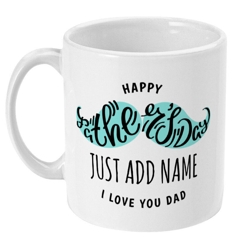 Fathers Day Gift Personalised Happy Fathers Day Mug Dad Mug For Father-image