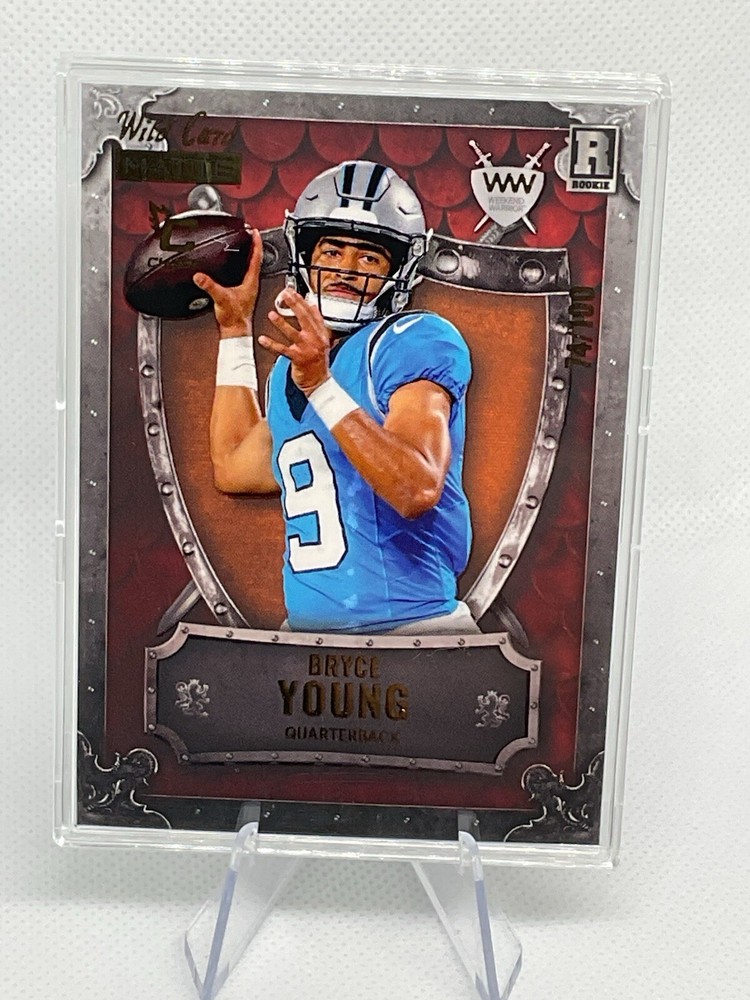 2023 Wild Card Matte Bryce Young 74/100 Rookie Card Weekend Warriors! (917)