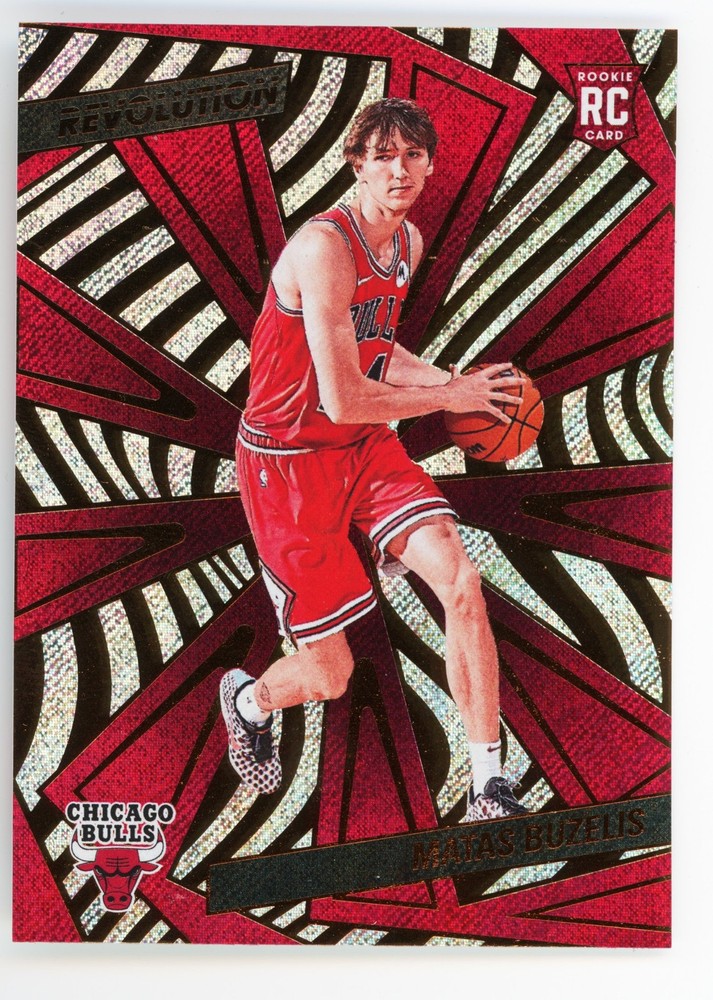 2024-25 Panini Basketball Revolution Matas Buzelis #129 RC Chicago Bulls