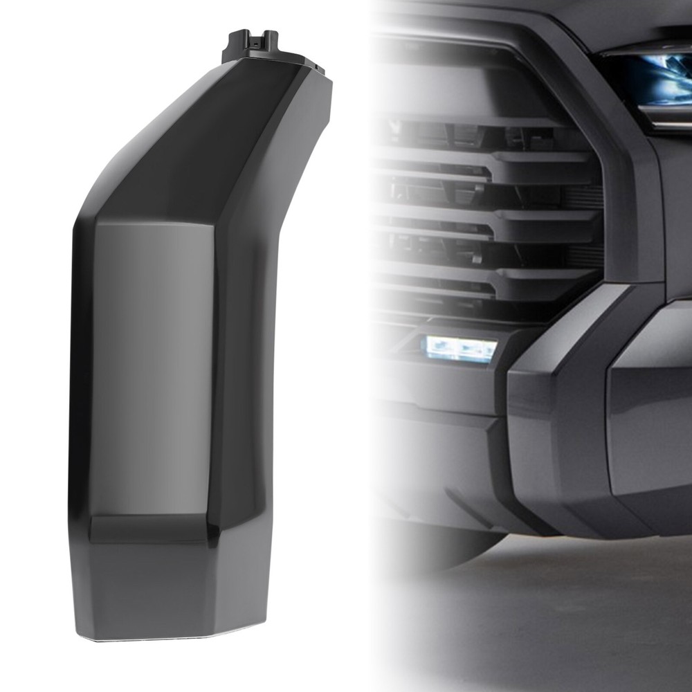 Bumper Cover Molding Black Left For Toyota Tundra 2022 2023 Bumper Cover Plastic