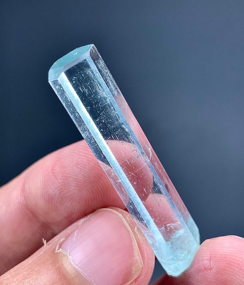 25 Carat Aquamarine Crystal Specimen From Skardu Pakistan