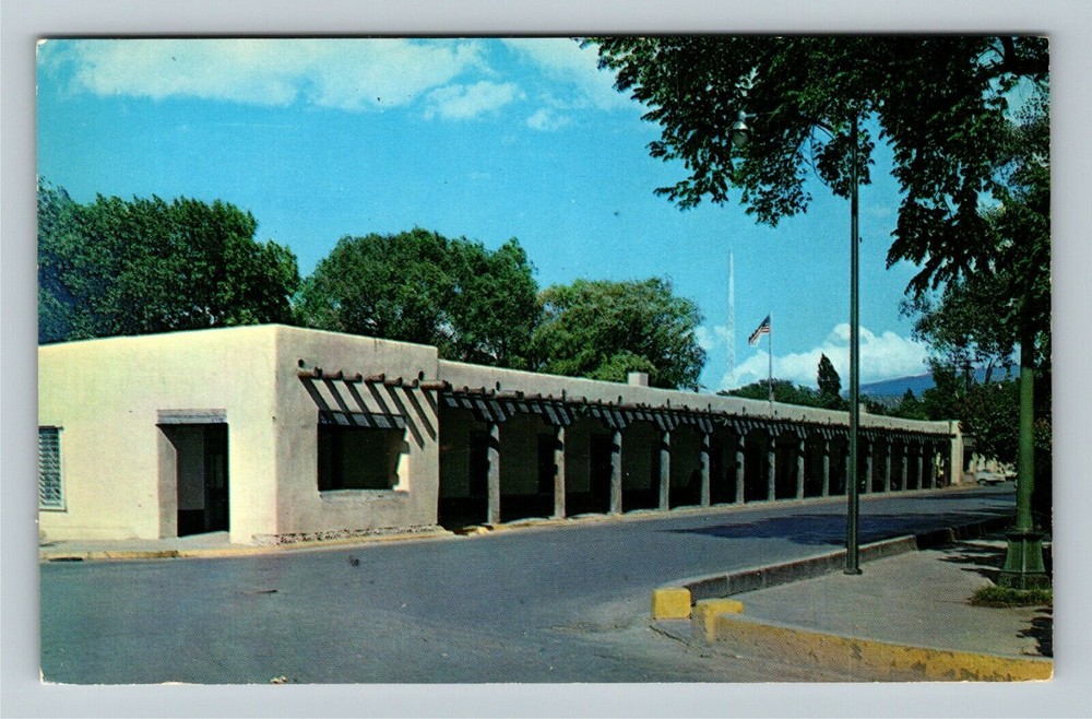 Santa Fe NM-New Mexico, Governor's Palace, Vintage Postcard