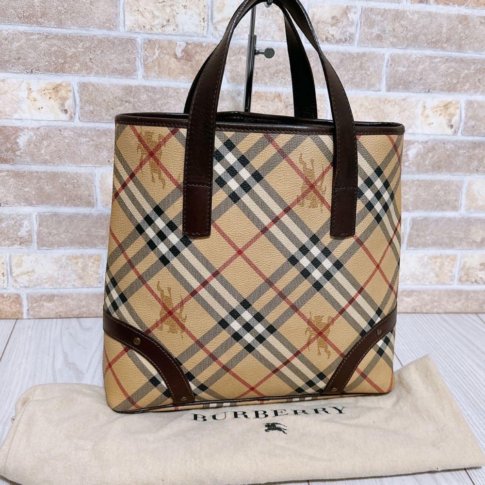 Burberry tote bag Beige PVC