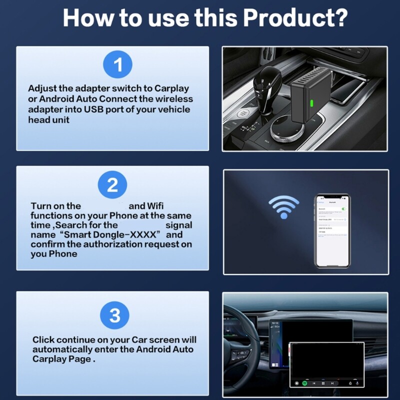 Wireless Car Video Adapter for Seamless Connectivity