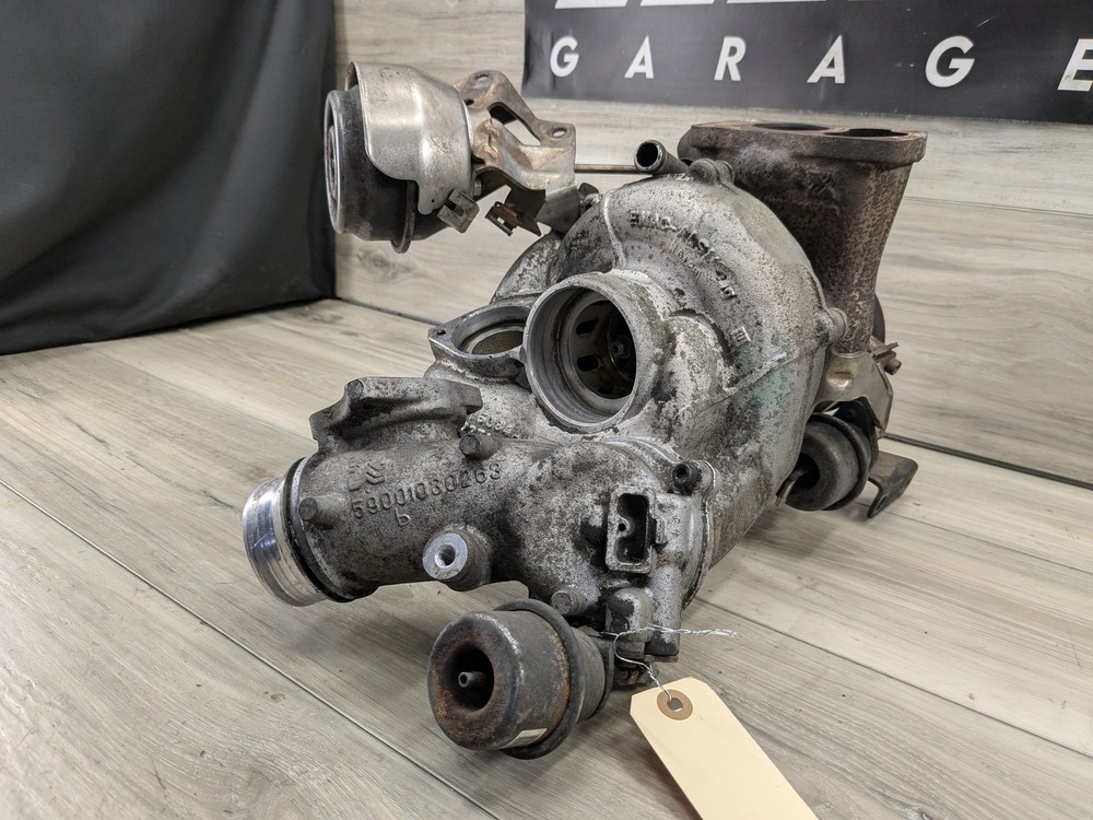 07-13 OEM BMW E70 X5 Diesel Engine M57 Turbocharger Turbo Charger Wastegate 266k