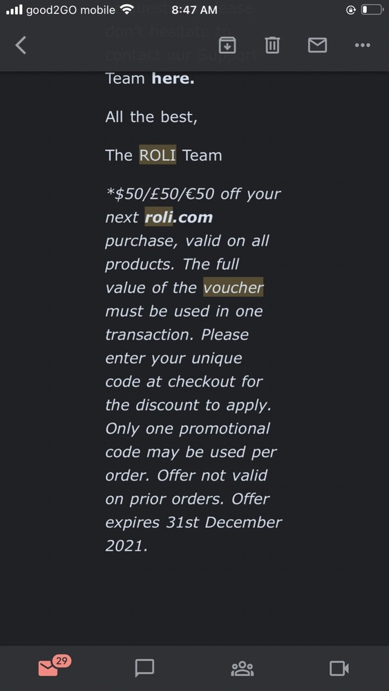 ROLI Seaboard RISE MIDI Controller with $100 Vouchers Included-image