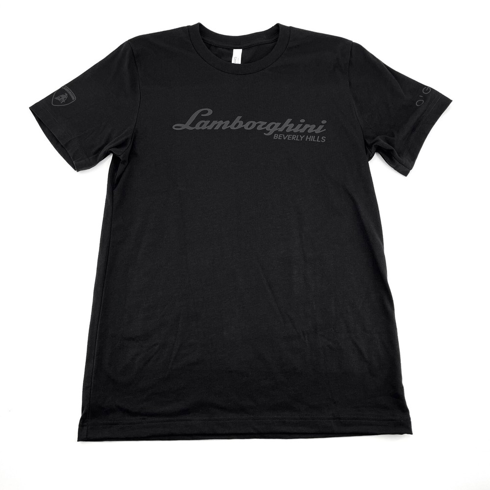 O'Gara Lamborghini Beverly Hills Event MEN T-Shirt Black Logo