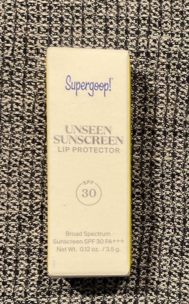 Supergoop Unseen Lipscreen SPF 30 Sheer Lip Protector Broad Spectrum New