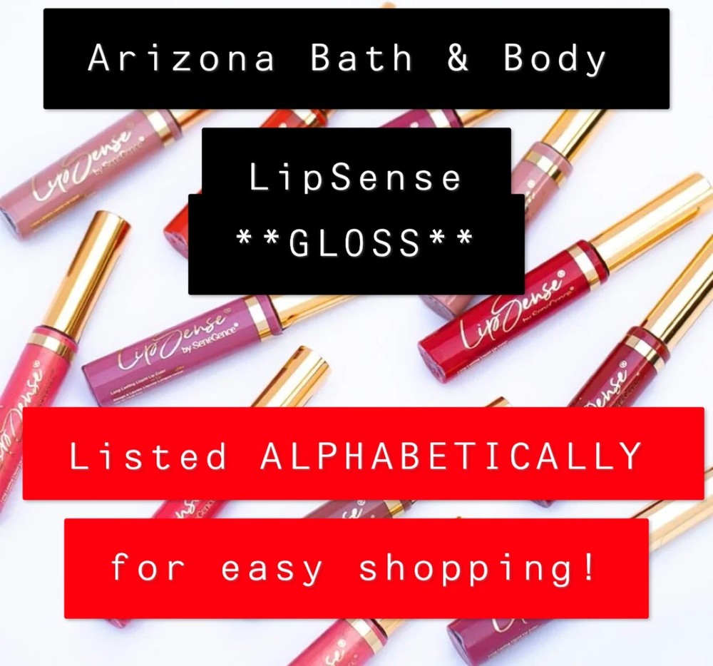 💟 **GLOSS** LipSense SeneGence NEW/SEALED Authentic *ALL COLORS IN STOCK