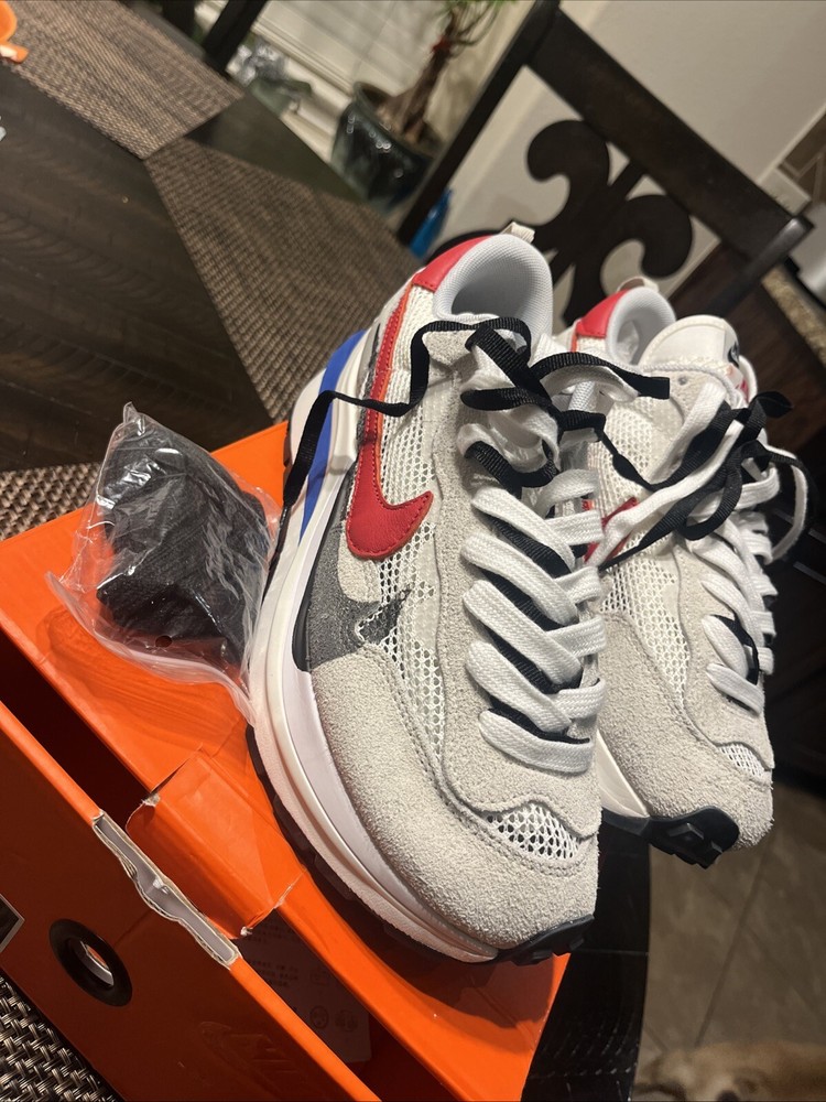 Nike VaporWaffle x Sacai Sail Sneakers