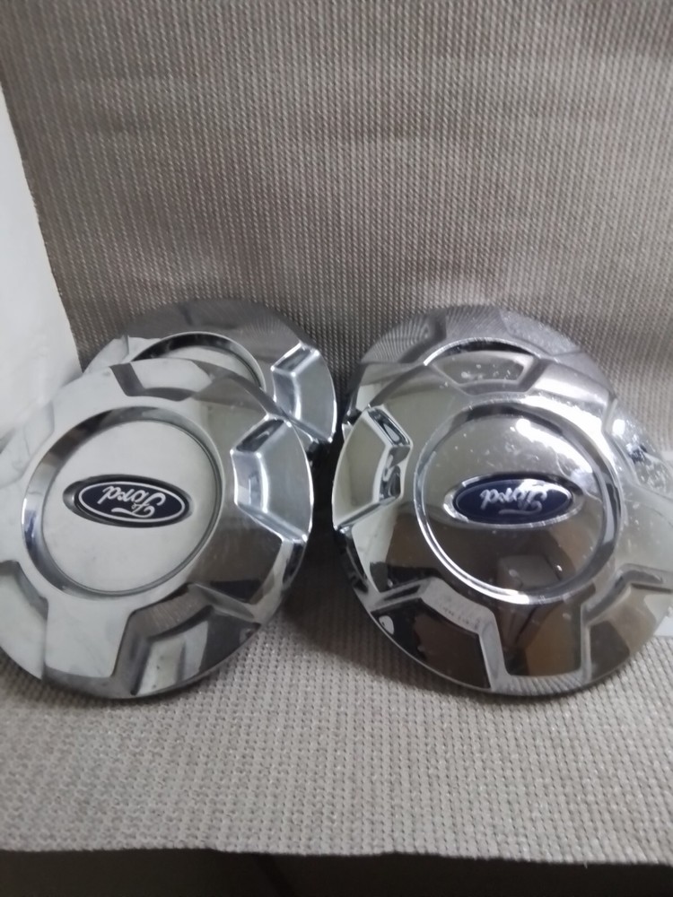 2009-14 Ford F150 Wheel Chrome Center Hubcap (Set Of 4) 9L34-1A096-AC  Excellent