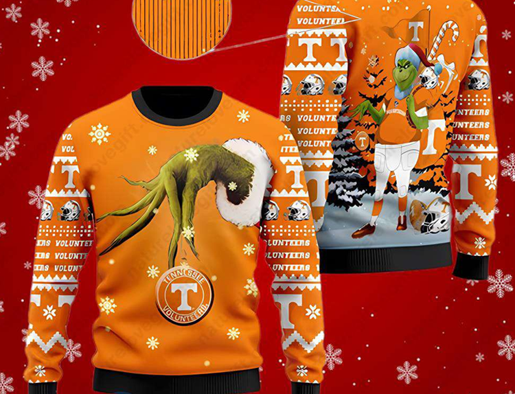 Tennessee Volunteers HOT NEW merry Christmas Ugly Sweater All sizes JJ5872