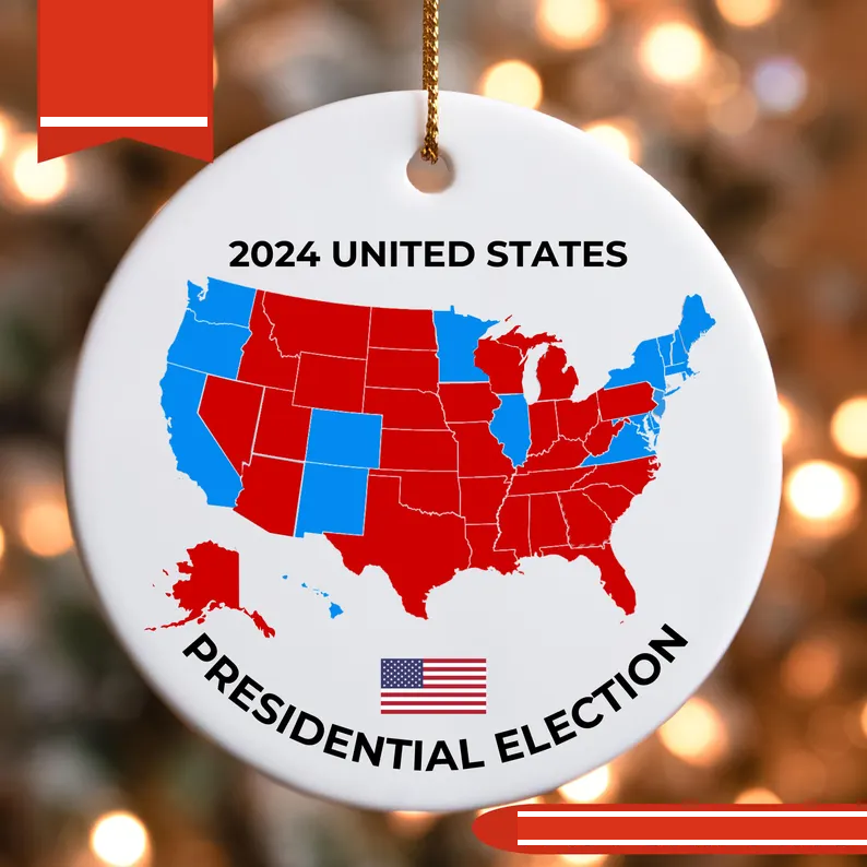 Trump Ornament Gift, US Presidential Election 2024
