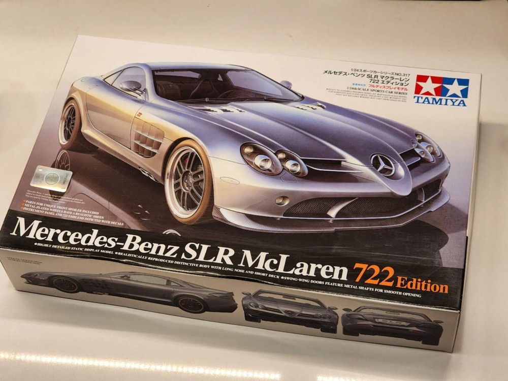 Tamiya 1/24 Mercedes-Benz SLR McLaren 722 Edition Model Kit