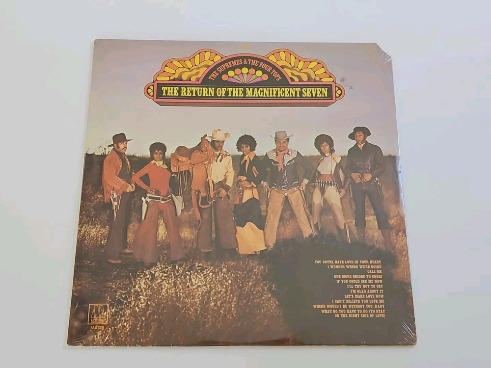 THE SUPREMES AND THE FOUR TOPS THE RETURN OF THE MAGNIFICENT MS 736 Sealed EX
