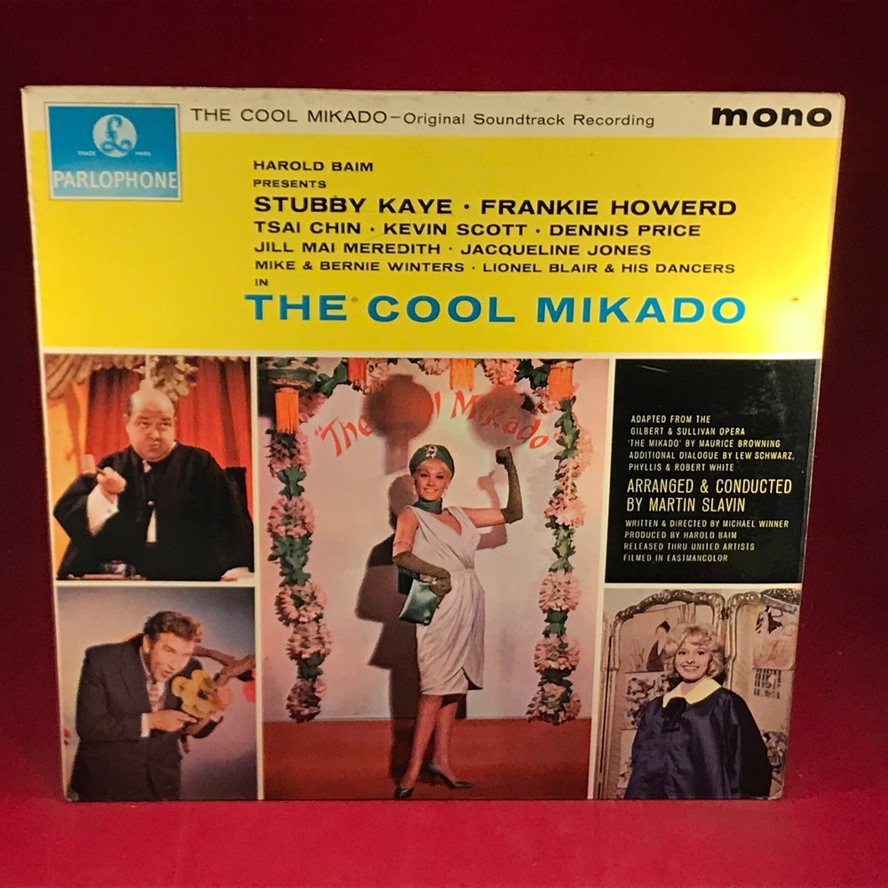 ORIGINAL SOUNDTRACK The Cool Mikado 1963 UK vinyl LP Frankie Howerd