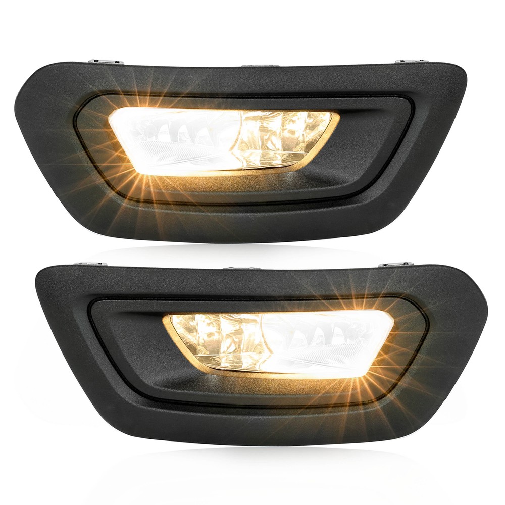 Front Left+Right Fog Light Lamp For Ford Transit 2020-2023 Ford E-Transit 22-24