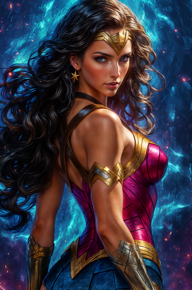 WONDER WOMAN 20 Fine Art Print 13x19 Limited Edition 1/30 DC Justice League