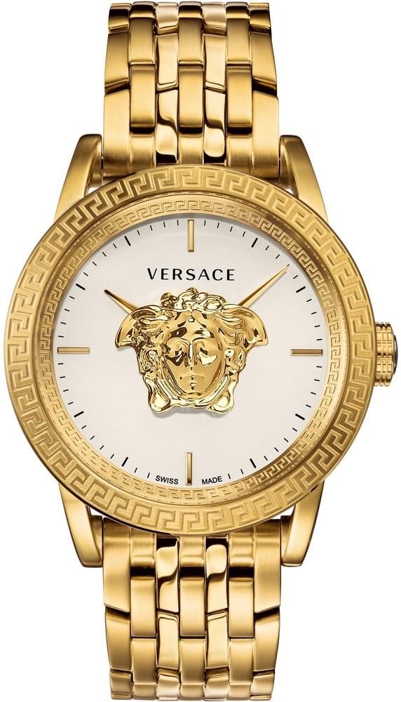 Versace Palazzo Empire Mens White Watch VERD00318 Luxury Timepiece