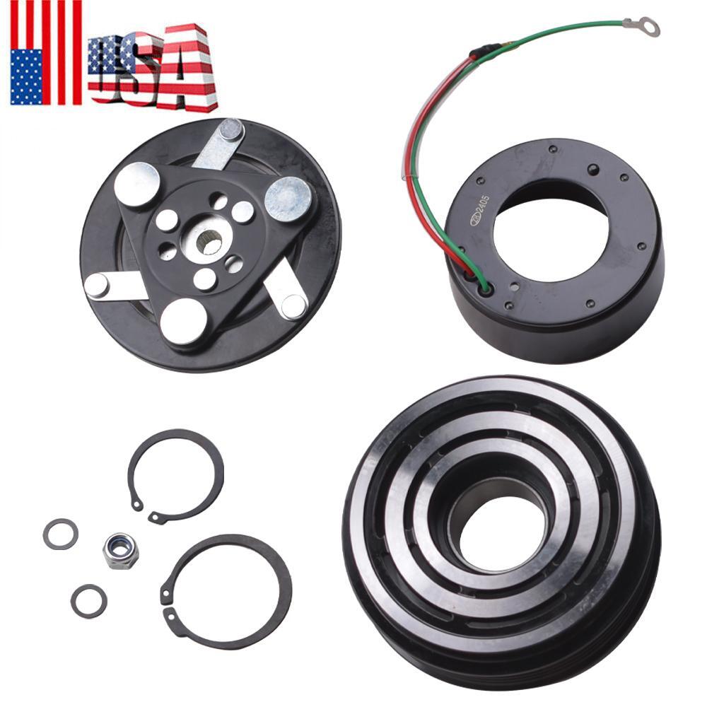 New AC Compressor Clutch Kit Fits Honda Fit 2007-2008 1.5L Pulley Coil Bearing